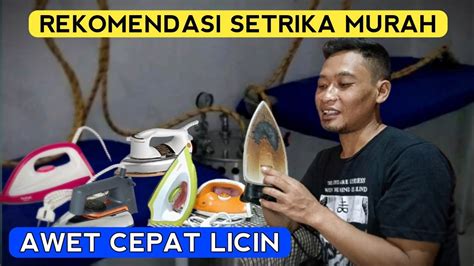 Rekomendasi Setrika Murah Awet Cepat Licin Maspion Ha Automatic