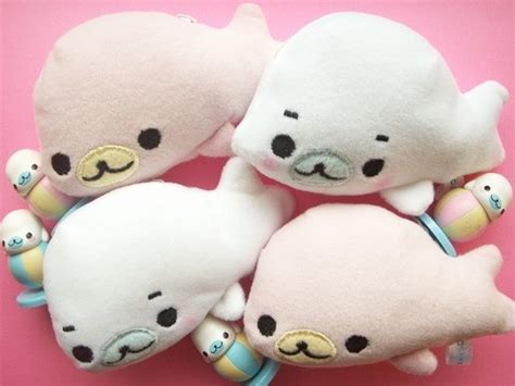 Mamegoma Plushes Toys Plush Seal Seals Kawaii Cute Toy