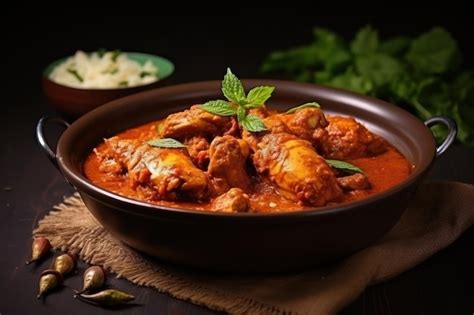 Premium Photo Chicken Curry Or Masala Kerala Style Chicken Curry