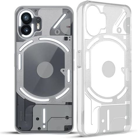 Mr Case Transparent Matte Silicone Tpu Back Cover For Nothing Phone