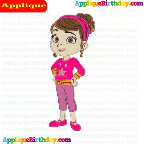 Poppy Peepleson Vampirina Applique Design