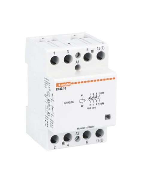 Contacteur Modulaire Lovato A Ac No Vac Dc Modules Cn