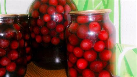 Компот без стерилизации из черешни / Едальня