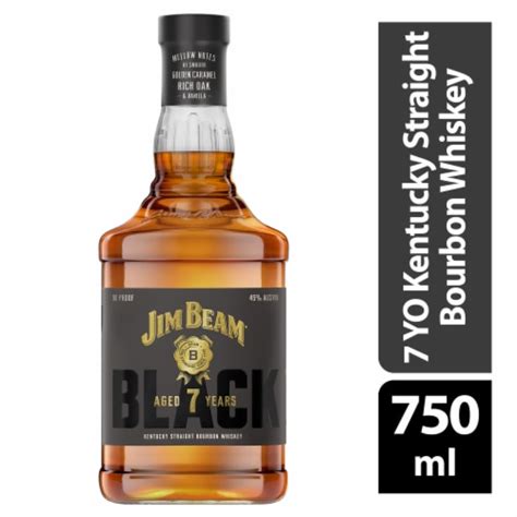 Jim Beam Black 7 Year Old Bourbon Whiskey 750 Ml Ralphs