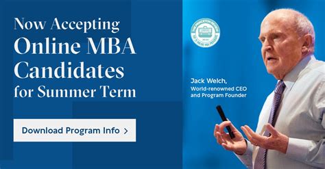 Jack Welch Management Institute On Linkedin Get Ahead With A Top Ranked Jack Welch Online Mba