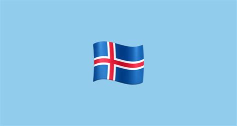 🇮🇸 Bandera: Islandia Emoji on Facebook 13.0