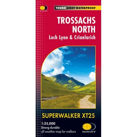 Trossachs North Xt Superwalker Map