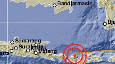 Gempa Sr Guncang Bali Dan Ntb Tak Berpotensi Tsunami