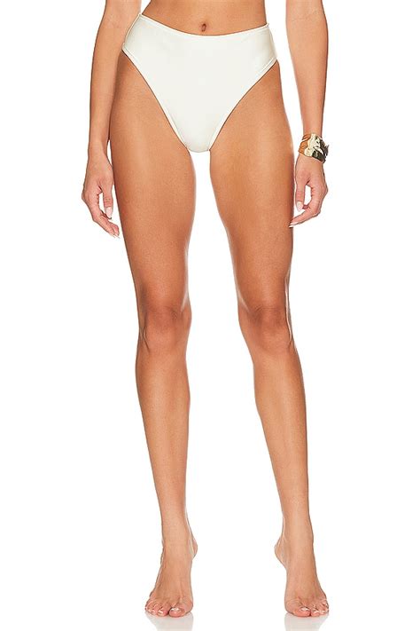 Shani Shemer Alba Bikini Bottom In Cream Revolve