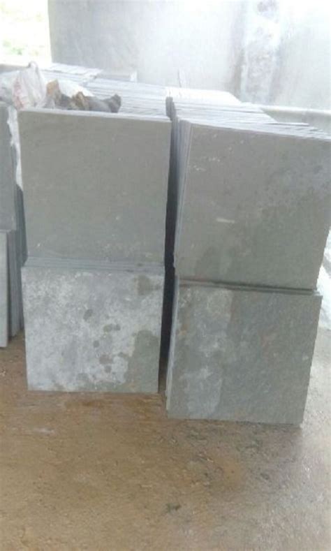 Grey Natural Shahabad Rough Stone For Flooring Thickness 20 To 25mm