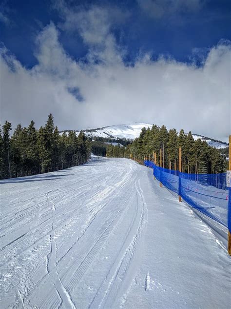 Colorado ski slopes stock image. Image of slopes, snow - 68544703