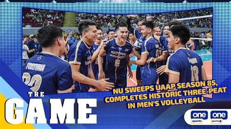 The Game Nu Sweeps Uaap Season Completes Historic Three Peat In