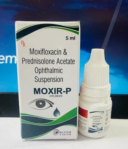 Moxifloxacin Prednisolone Acetate Eye Drops Packaging Size 5 Ml At ₹ 140 Piece In Ambala