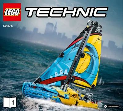 LEGO Technic Rennyacht Set 42074 SetDB Merlins Steine