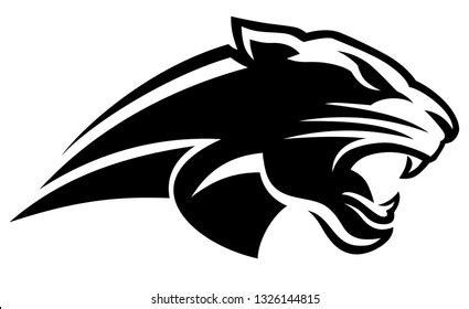 Black panther clip art Royalty Free Stock SVG Vector and Clip Art