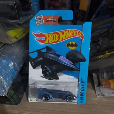 HOT WHEELS 風火輪蝙蝠俠直播蝙蝠車藍色 HW City 2014 蝦皮購物