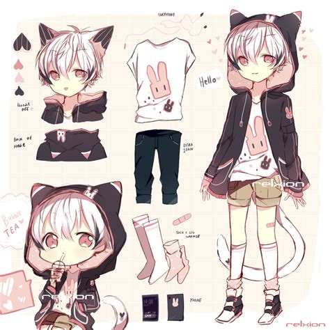 Cute Anime Boy Clothes Drawing Drawing clothes for a female girl or a male boy follows the same ...