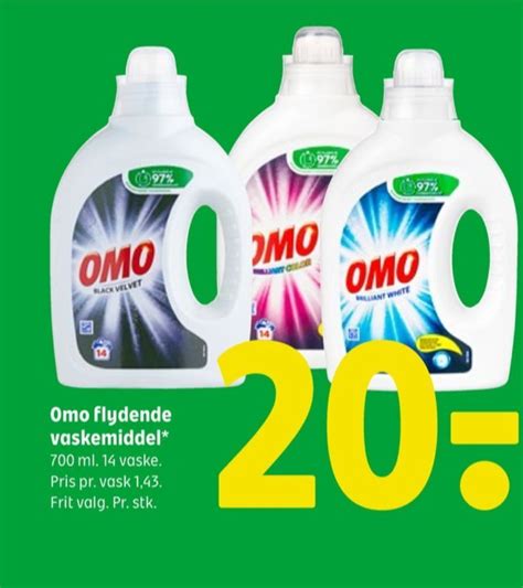 Omo Vaskemiddel Flydende Tilbud Hos Coop