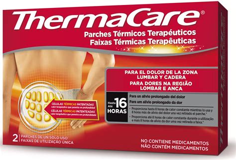 Thermacare Lumbar Y Cadera 2 Parches Para El Dolor Atida