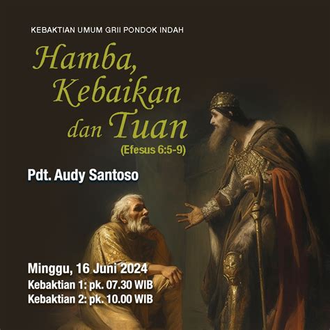 Ibadah Minggu Juni Pdt Audy Santoso