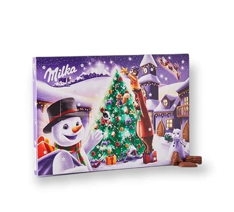 Milka Calendrier de lAvent 24 Surprises Chocolatées pour Noël