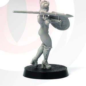 Nude Miniature Nsfw Pinup Sexy Fantasy Amazon For Painting And Wargaming Etsy