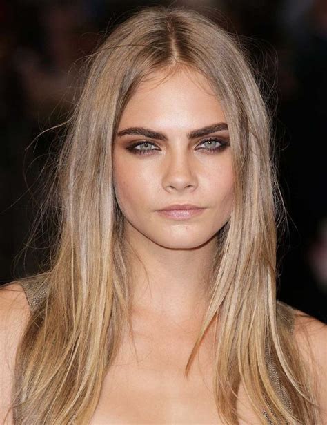 Cara Delevigne Cara Delevingne Hair Hair Styles Dark Eyebrows