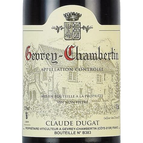 クロード デュガ ジュヴレ シャンベルタン 2022 正規品 Claude Dugat Gevrey Chambertin フランス