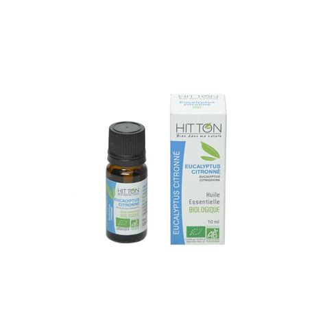 Huile Essentielle D Eucalyptus Citronn Bio Ml Hitton