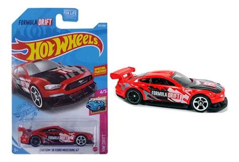 Hot Wheels Custom Ford Mustang Gt Hw Drift Formula Drift MercadoLibre