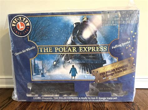 Lionel O Gauge Polar Express Train Set New Ebay