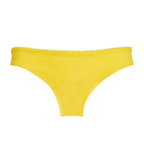 Heidi Klein Yellow Fiji Bikini Bottoms Harrods Uk