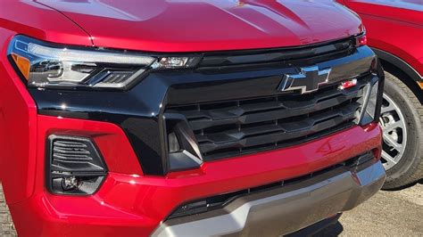 Radiant Red Tintcoat 2023 Chevrolet Colorado Z71 Exterior Youtube