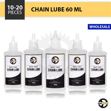 Pieces Gear Cycles Bike Pro Chain Lube Ml Oil Gear Lubricant