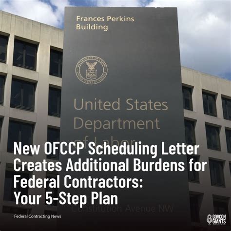 Govcon Giants on LinkedIn: OFCCP issues a “scheduling letter” to inform ... 
