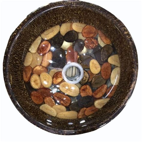 16inch Brown Round Resin Wash Basin At Rs 4300 Vasai Virar ID