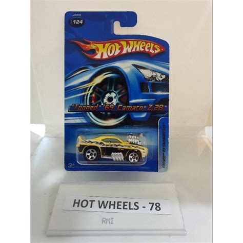 Hot Wheela Yellow Tooned Camaro Z Shopee Malaysia
