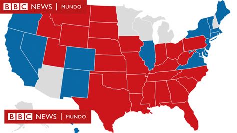 Mapas De Los Resultados Que Le Dieron La Victoria A Donald Trump Sobre