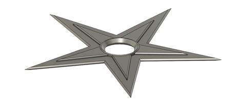 Shuriken By Drakeel Rouger Download Free Stl Model