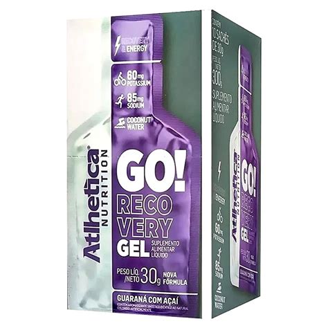 Go Recovery Gel Energia E Recupera O Instant Nea Corpo E Suplemento