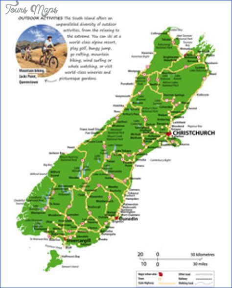 New Zealand Map Printable