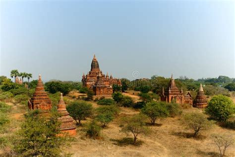 Pagoda in Bagan stock image. Image of heritage, path - 69094549