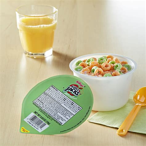 Kelloggs Apple Jacks Cereales Para Desayuno 063 Onzas 96 Unidades