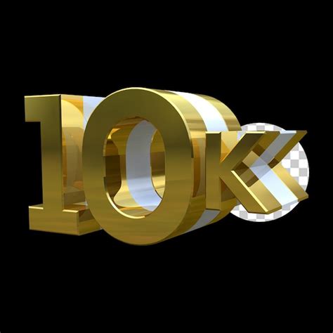 10 k seguidores de redes sociales gracias publicar diseño 3d render