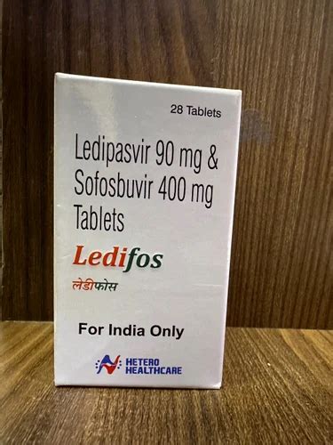 Ledifos Ledipasvir 90Mg And Sofosbuvir 400Mg Strength 90 Mg 400 Mg