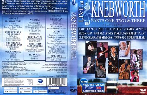 Catálogo Dvd Música V A Live At Knebworth Vol 1 2 3