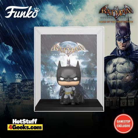 2023 NEW Batman Arkham Asylum Funko Pop! Game Cover