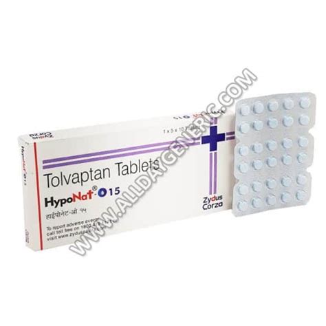 Buy Natrise 15 mg (Tolvaptan) Tablet online for Cheapest Price at USA, UK