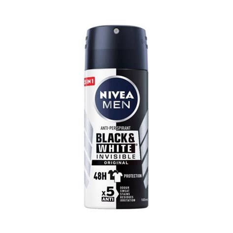 Dezodorans NIVEA MEN Black White Invisible Original Sprej 100ml