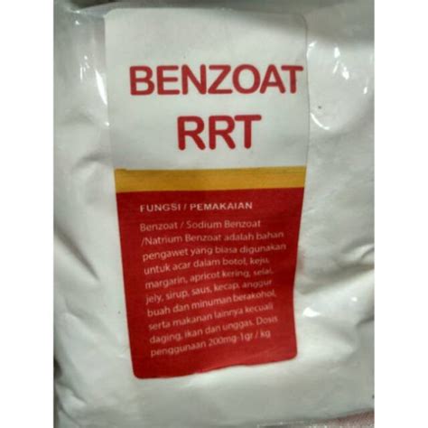 Jual Benzoat RRT Pengawet Makanan 1kg Shopee Indonesia